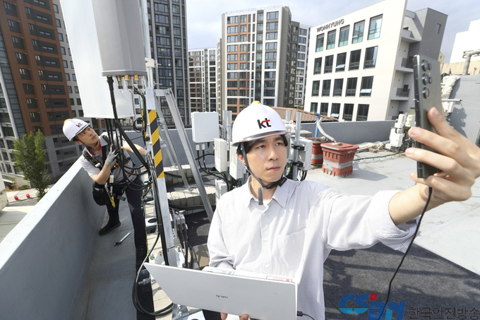 KT, 에릭슨과 5G·LTE 안테나 결합 RU 상용망 검증 성공