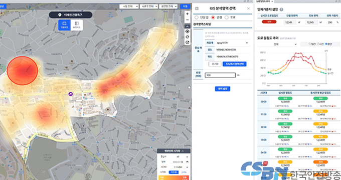 대도시에 ‘현장인파관리시스템’ 시범 실시…인파밀집 위험 예측 대응