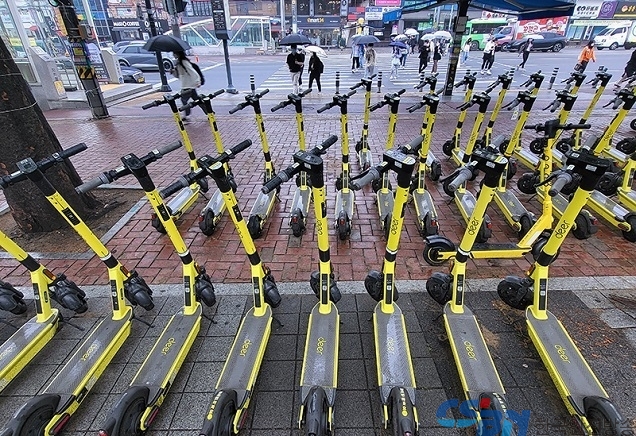 전동킥보드 충전 시 화재 주의…여름에 최다 발생