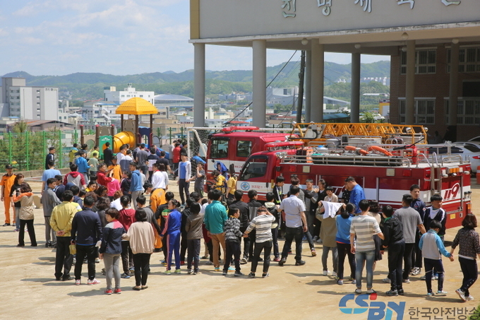 안동진명-소방훈련 실시