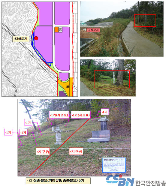 미이장분묘(도면 및 현황사진)