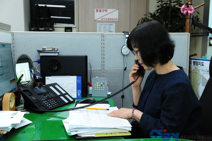 구내 행정망을 활용하여 인터넷전화를 운영하는 구리시